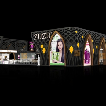 CBB 美博會展臺展會設計