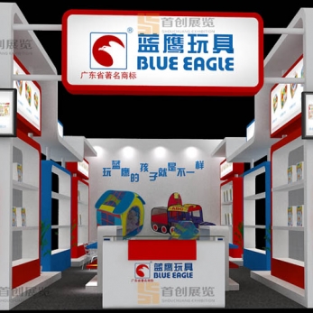 藍鷹 嬰童玩具會展設計